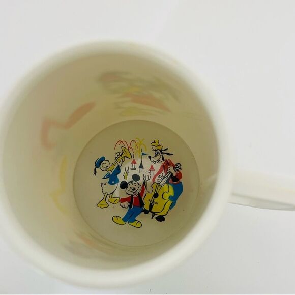 Walt Disney Productions Vintage Mickey & Donald Duck View A Rama Plastic Mug - Picture 6 of 8